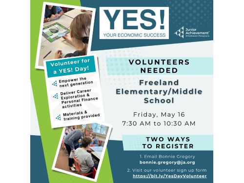 YES! Day at Freeland Elementary/Middle School