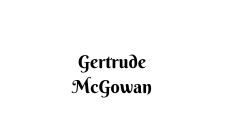 Gertrude McGowan