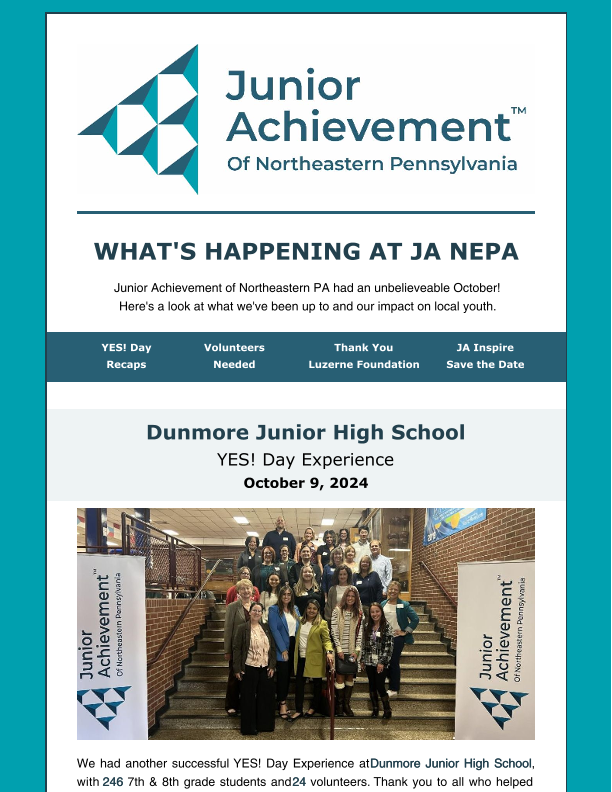 What's Happening at JA NEPA - Oct Recap