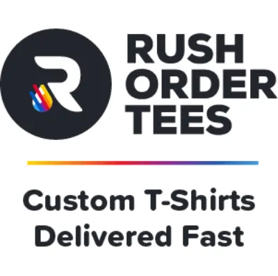 Logo for sponsor Rush Order Tees